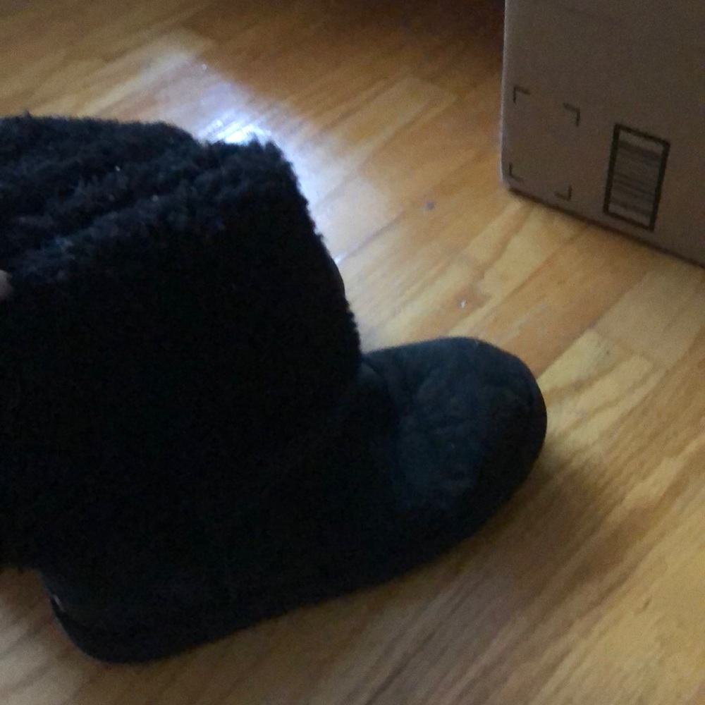 Black UGG boots